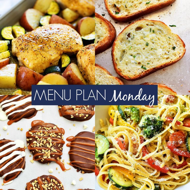 menu plan Monday #210
