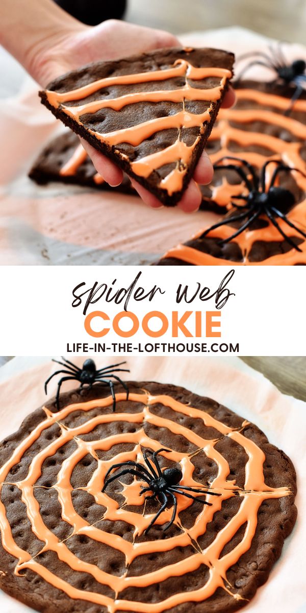 Halloween Spider Web Cookie