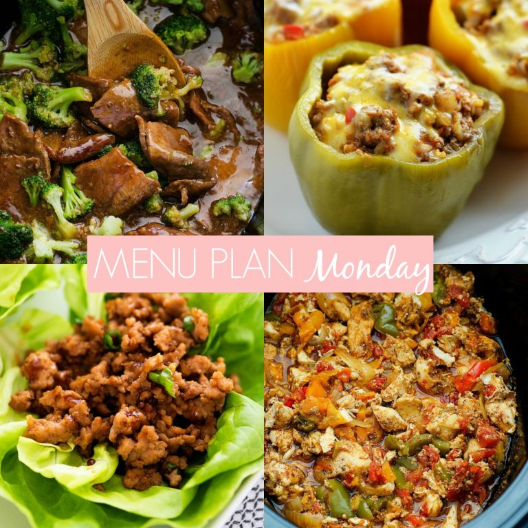 Menu Plan Monday #222