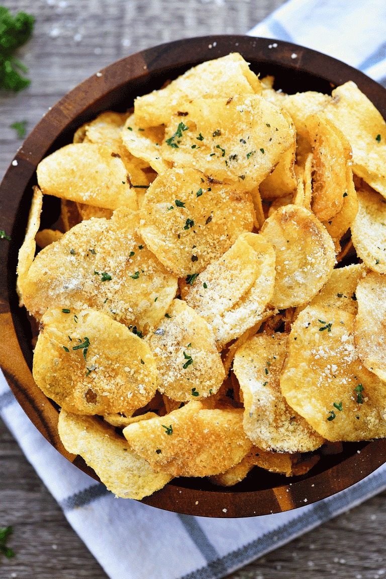Potato Chips with Parmesan and ranch flavors. Life-in-the-Lofthouse.com