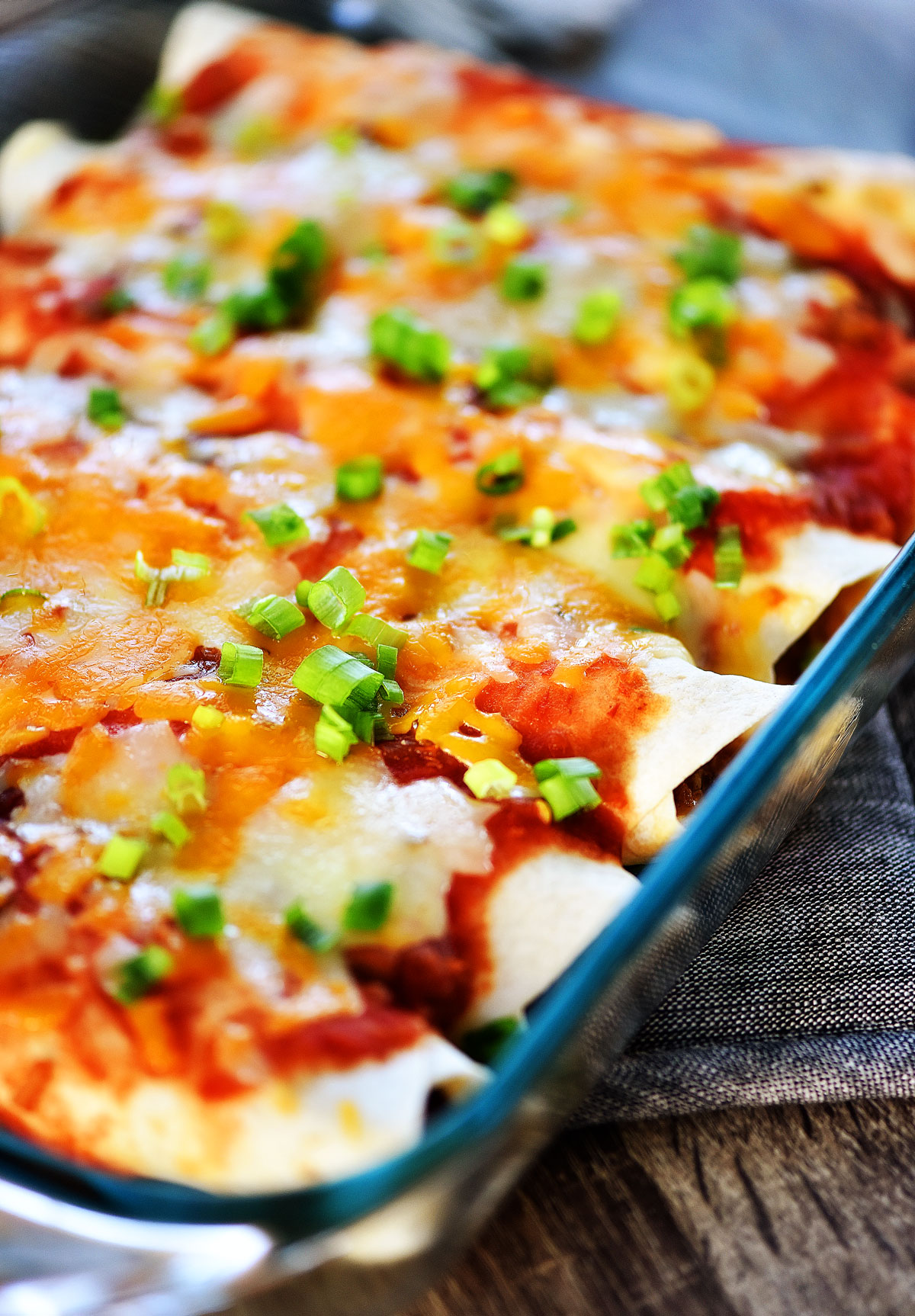 Cream Cheese Beef Enchiladas - Life In The Lofthouse