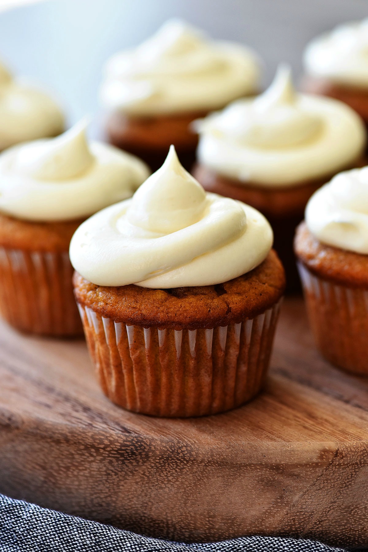 Pumpkin Cheesecake Cupcakes - Life In The Lofthouse