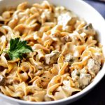 Slow Cooker Beef Stroganoff is a creamy, flavorful dish full of noodles and tender beef. Life-in-the-Lofthouse.com