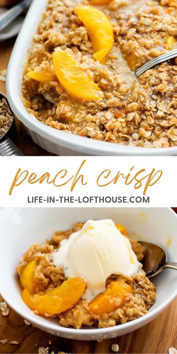 Delicious Peach Crisp Recipe