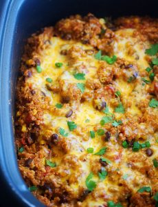 Slow Cooker Chicken Enchilada Quinoa - Life In The Lofthouse