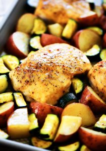 Brown Sugar Italian Chicken and Vegetables