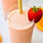 Strawberry Orange Julius are a delicious frozen drink with strawberry orange flavor. Life-in-the-Lofthouse.com