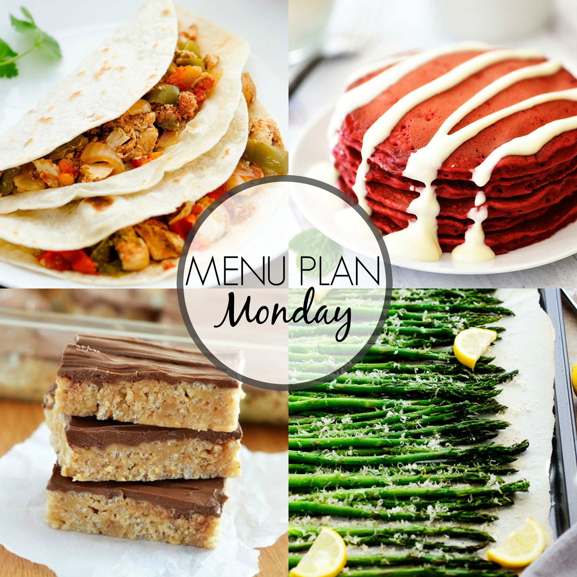 Menu Plan Monday is a list of dinner recipes. Each menu includes six dinner ideas and one dessert. Life-in-the-Lofthouse.com