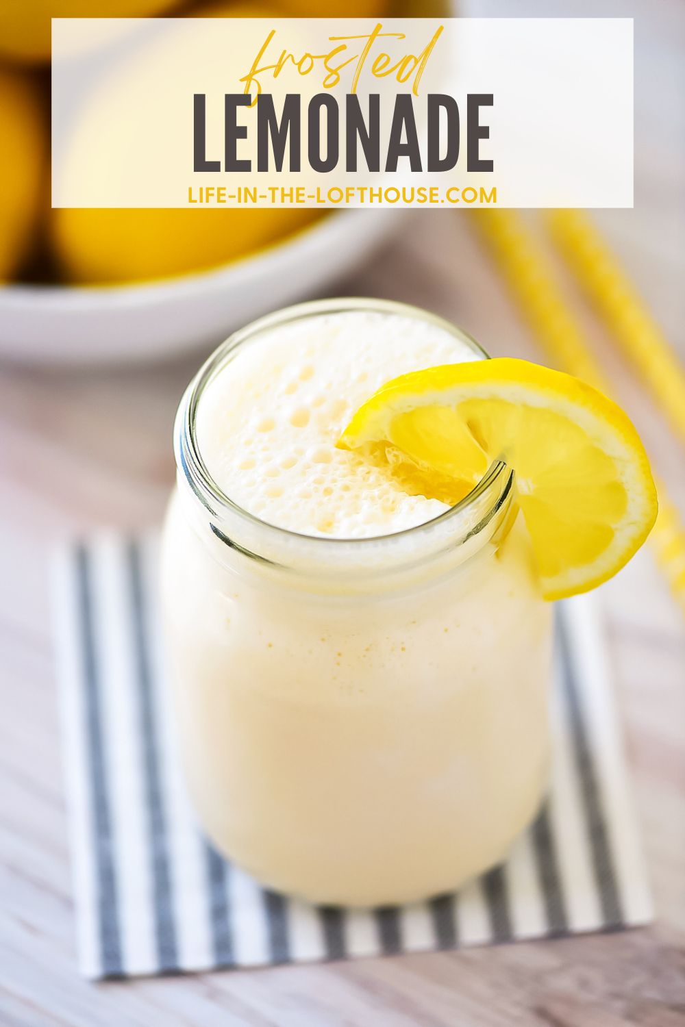 Frosted Lemonade Drink