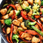 Szechuan Chicken pasta is loaded with flavor from the Teriyaki gourmet sauce, grilled chicken and veggies. Life-in-the-Lofthouse.com