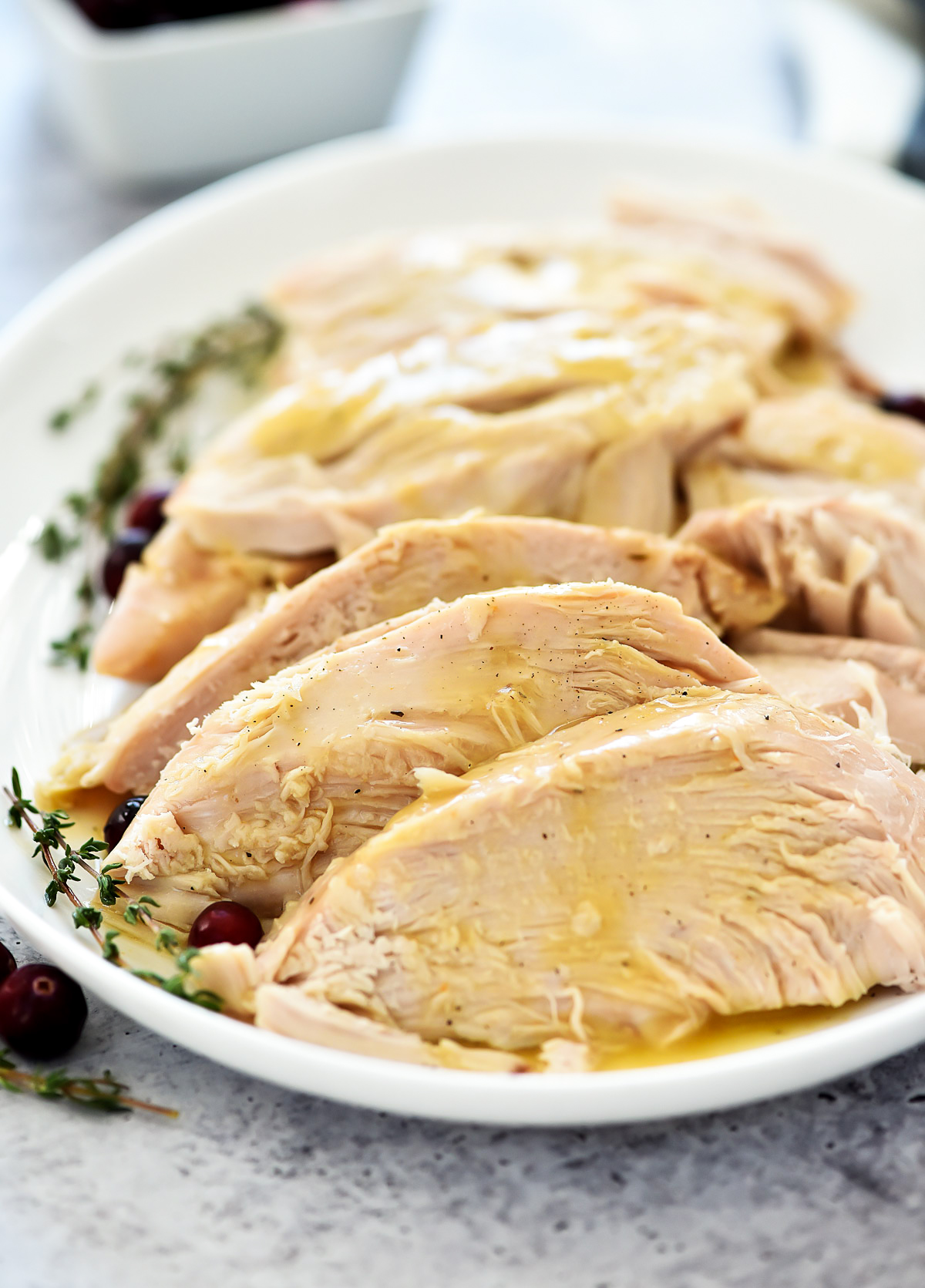Tender turkey breast and delicious gravy cooked in a Crock Pot. Life-in-the-Lofthouse.com