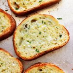 French bread baked with butter, garlic and Gorgonzola cheese. Life-in-the-Lofthouse.com