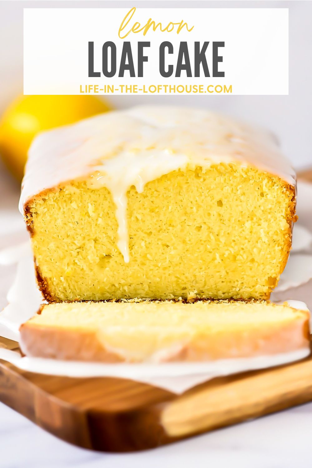 Delicious Lemon Loaf Cake
