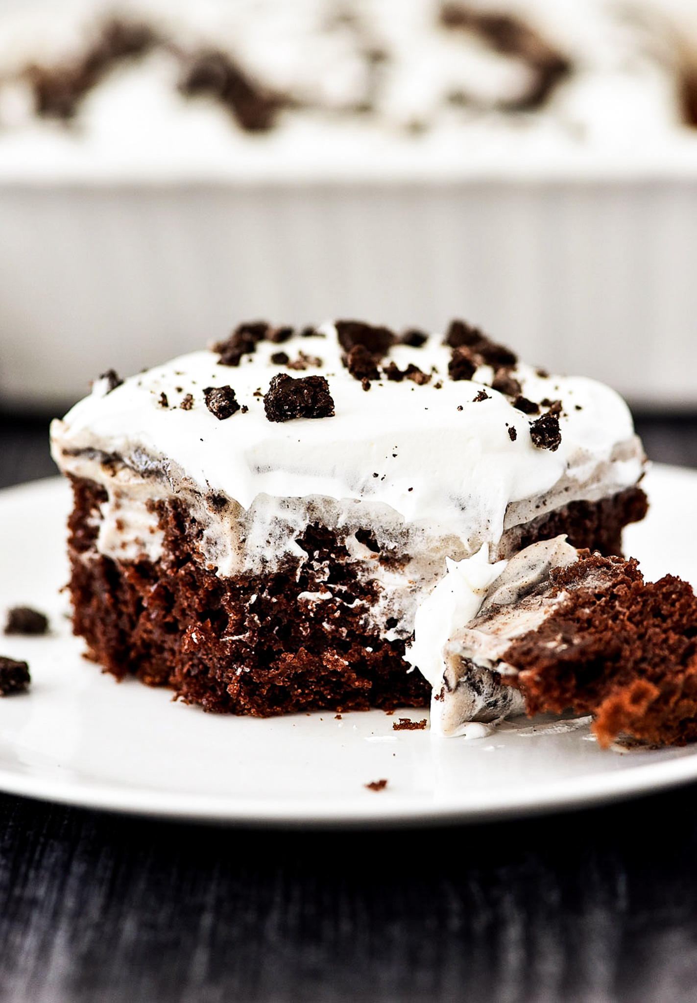 Oreo Pudding Chocolate Cake 