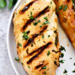 Cilantro Lime marinated grilled chicken. Life-in-the-Lofthouse.com