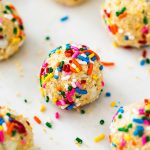 Cake Pop Protein Bites are bite-size protein balls that taste like cake batter. Life-in-the-Lofthouse.com