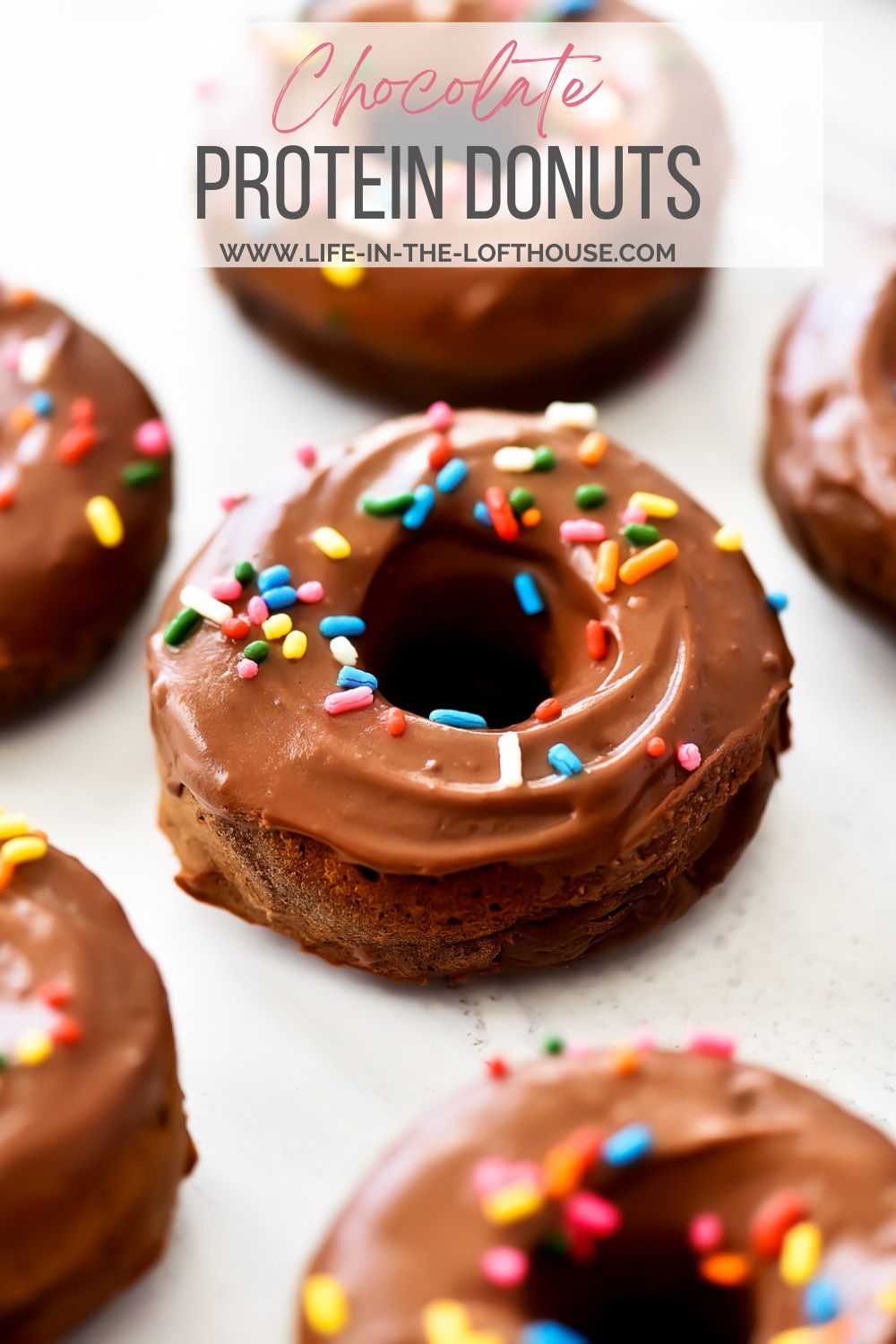 Chocolate Protein Donuts