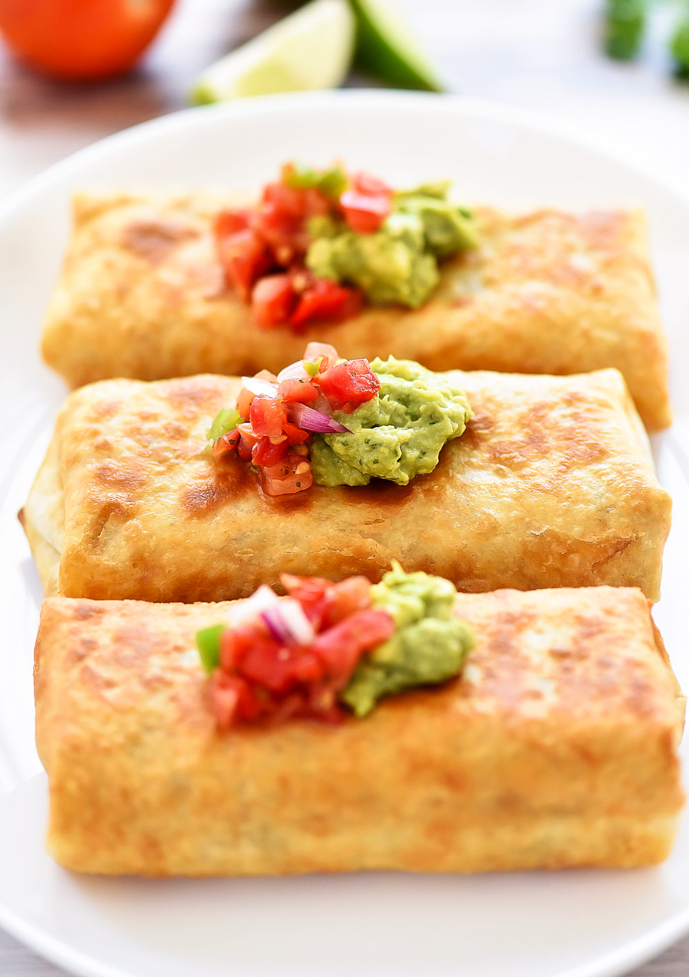 Beef Chimichangas - Num's the Word