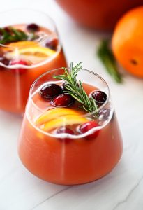Christmas Punch is filled with cranberry, orange and lemon-lime flavors.