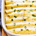 Green Chile and Pepper Jack Cheese Chicken Enchiladas