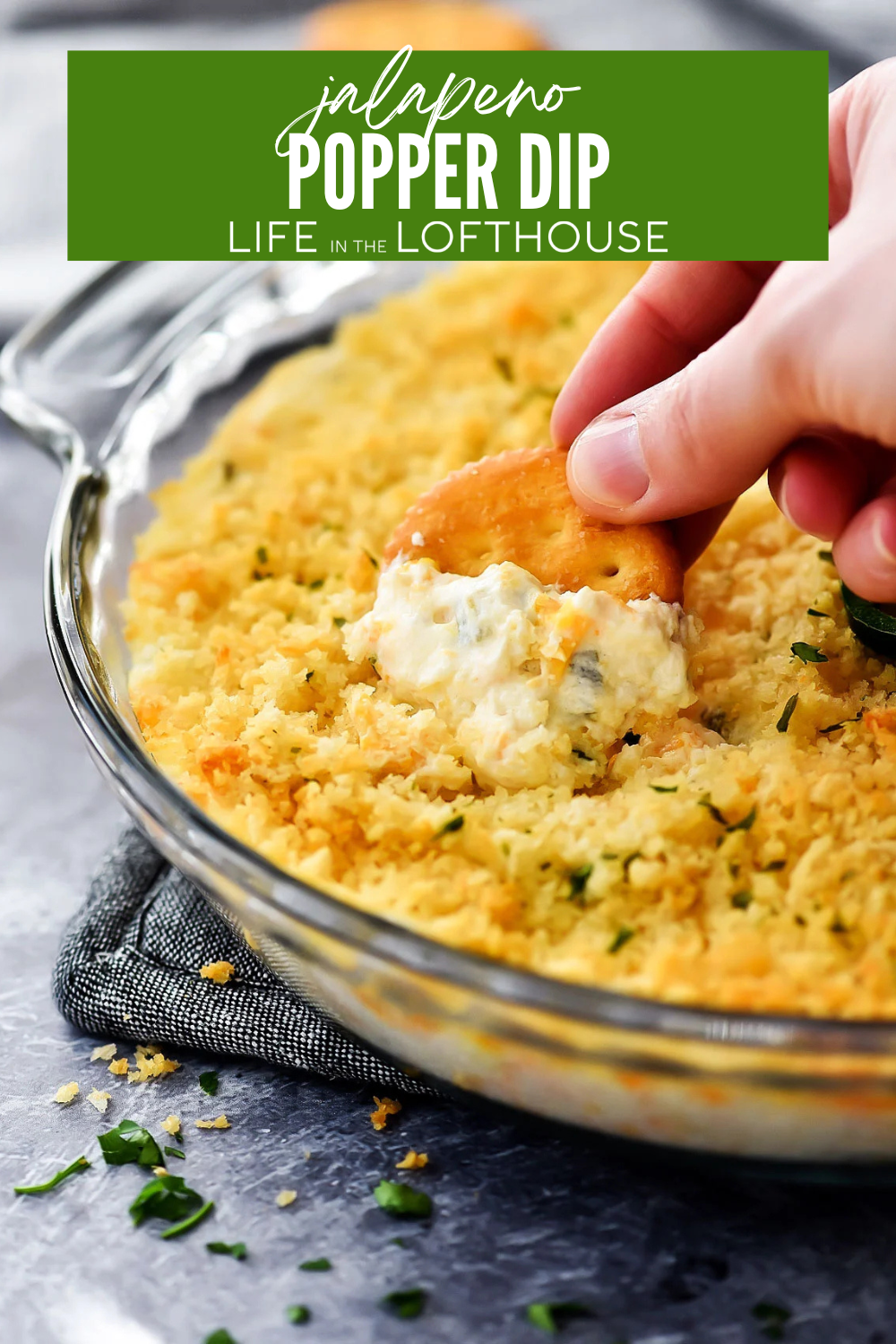 Jalape&ntilde;o Popper Dip Pinterest Pin