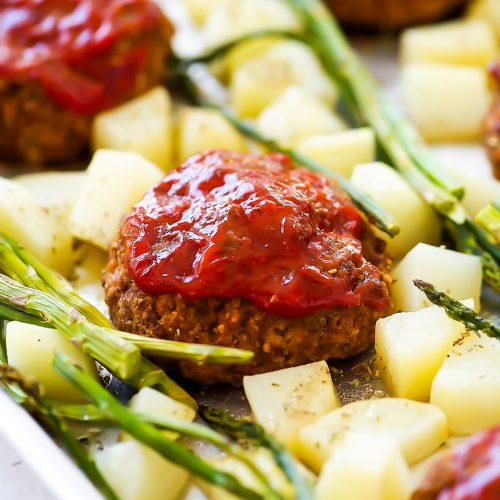Sheet Pan Meatloaf Dinner - Life In The Lofthouse