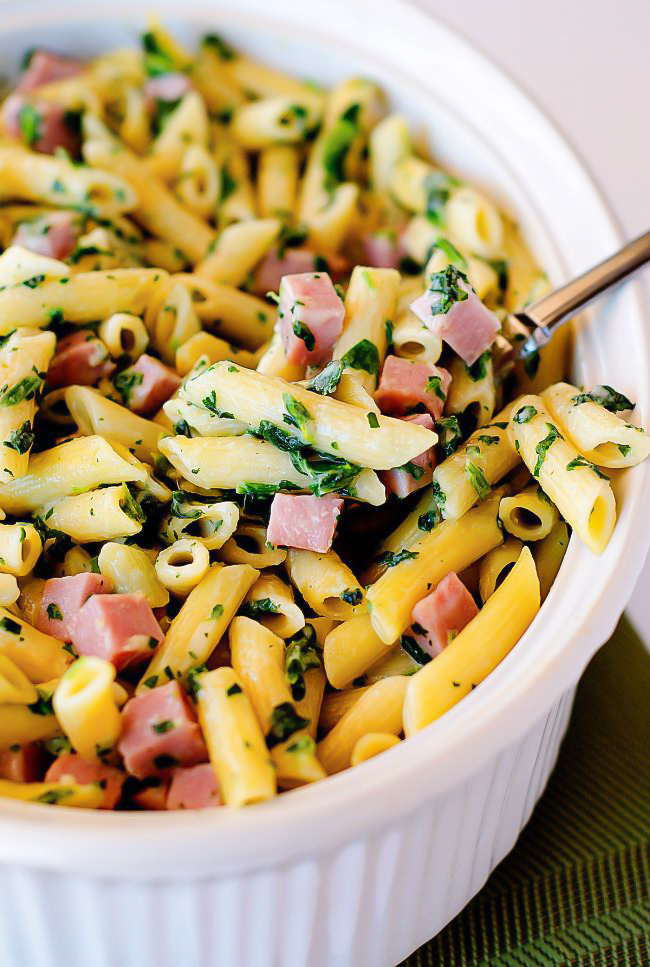 Ham and Cheese Penne