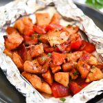 Barbecue Chicken Foil Dinners