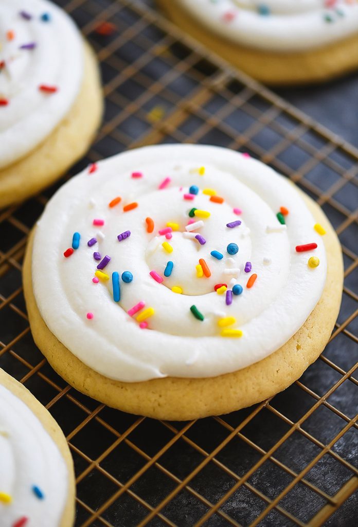Celebration Sugar Cookies with Frosting