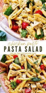 Chicken Pesto Pasta Salad - Life In The Lofthouse
