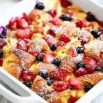 Croissant Breakfast Bake with Berries