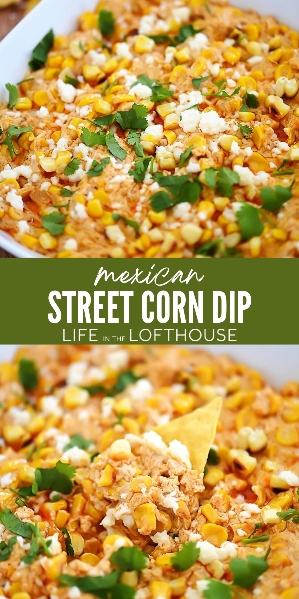 Mexican Street Corn Dip Pinterest Pin