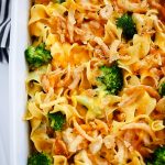 Cheesy Chicken, Broccoli and Noodles