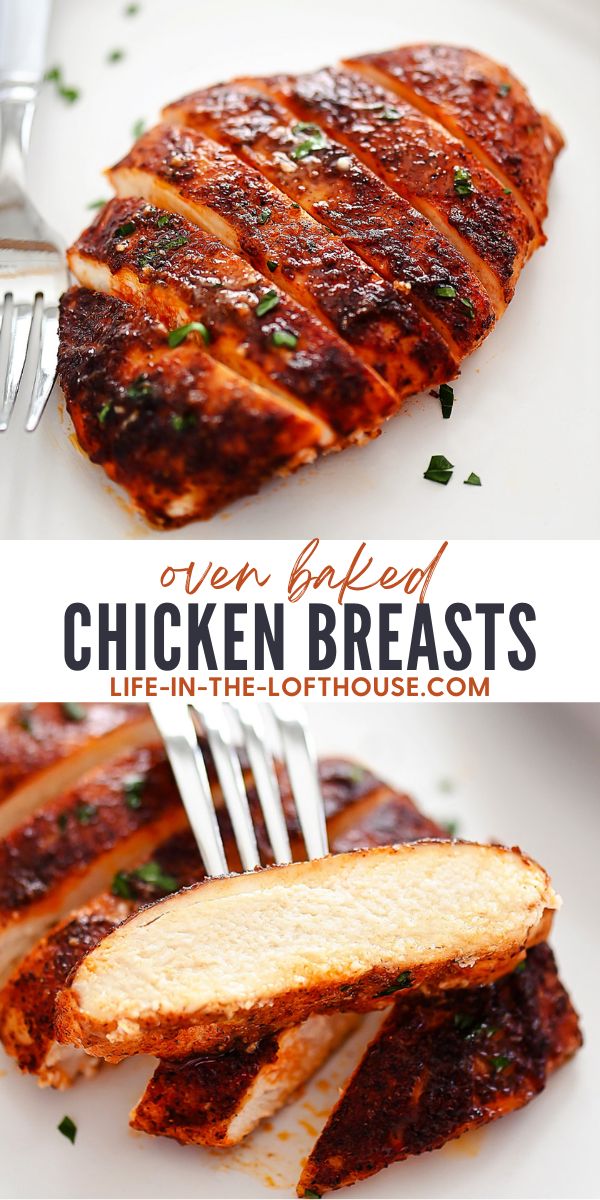 Juicy Baked Chicken Breasts