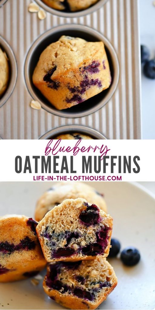 Blueberry Oatmeal Muffins - Life In The Lofthouse