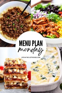 Menu Plan Monday is a collection of family favorite recipes from dinner to dessert.
