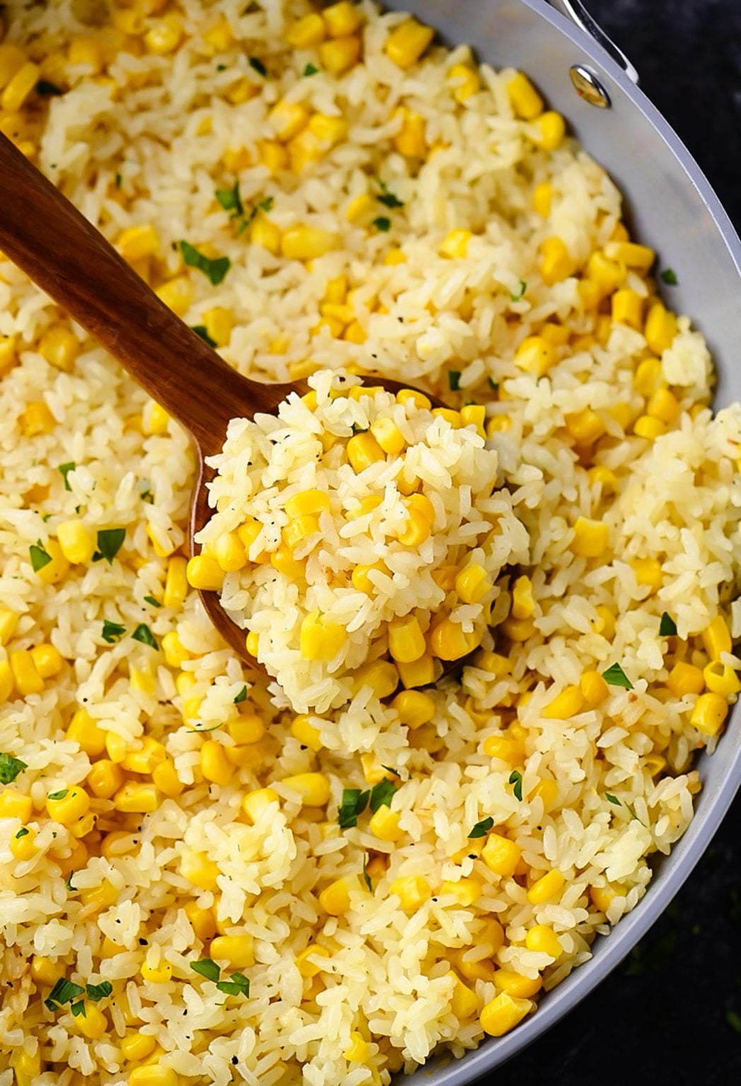 Buttered Corn Rice - Life In The Lofthouse