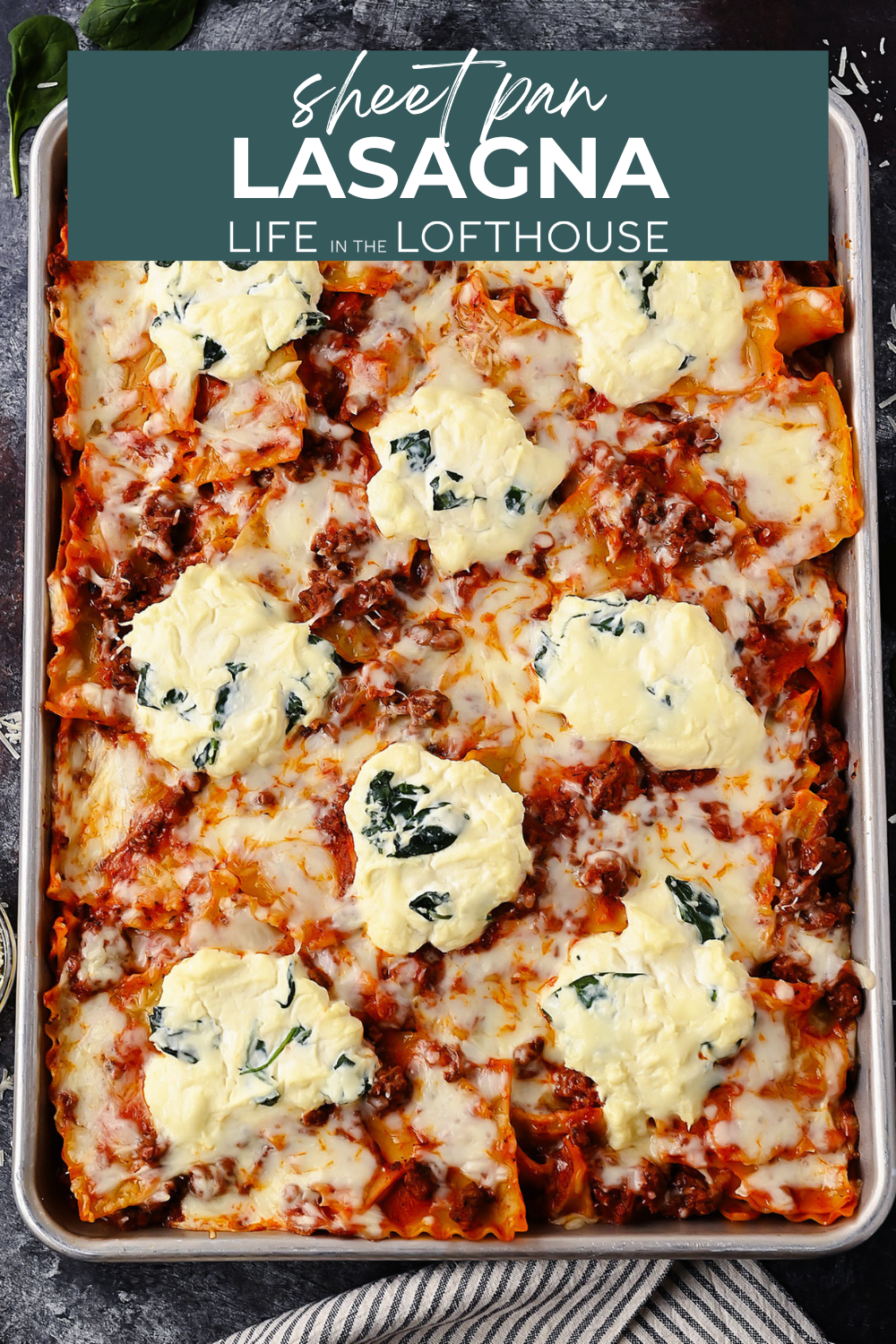 Sheet Pan Lasagna PIN