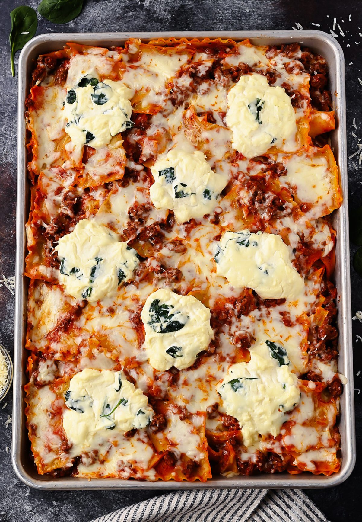 Sheet Pan Lasagna