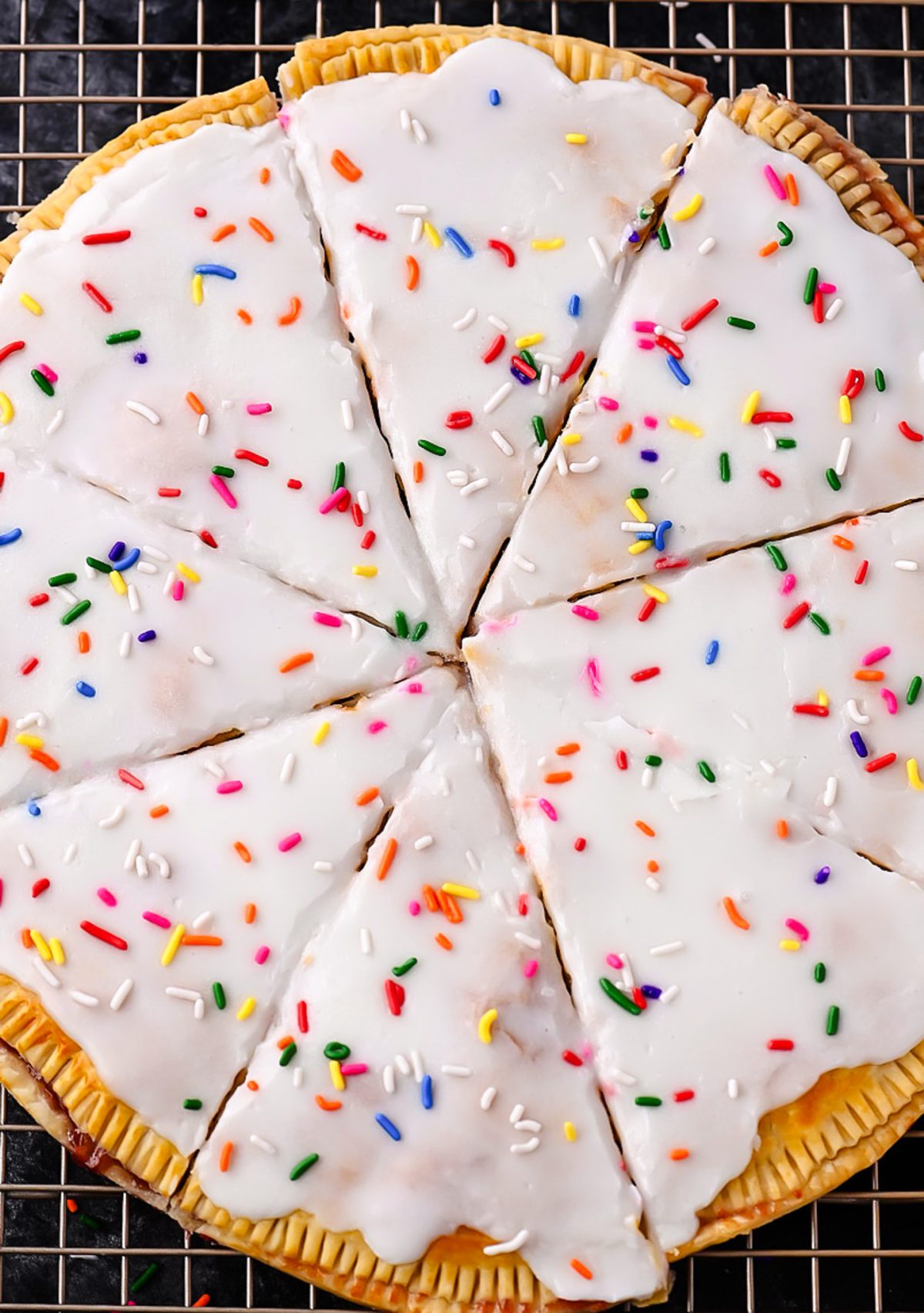 Giant Frosted Strawberry Pop Tart