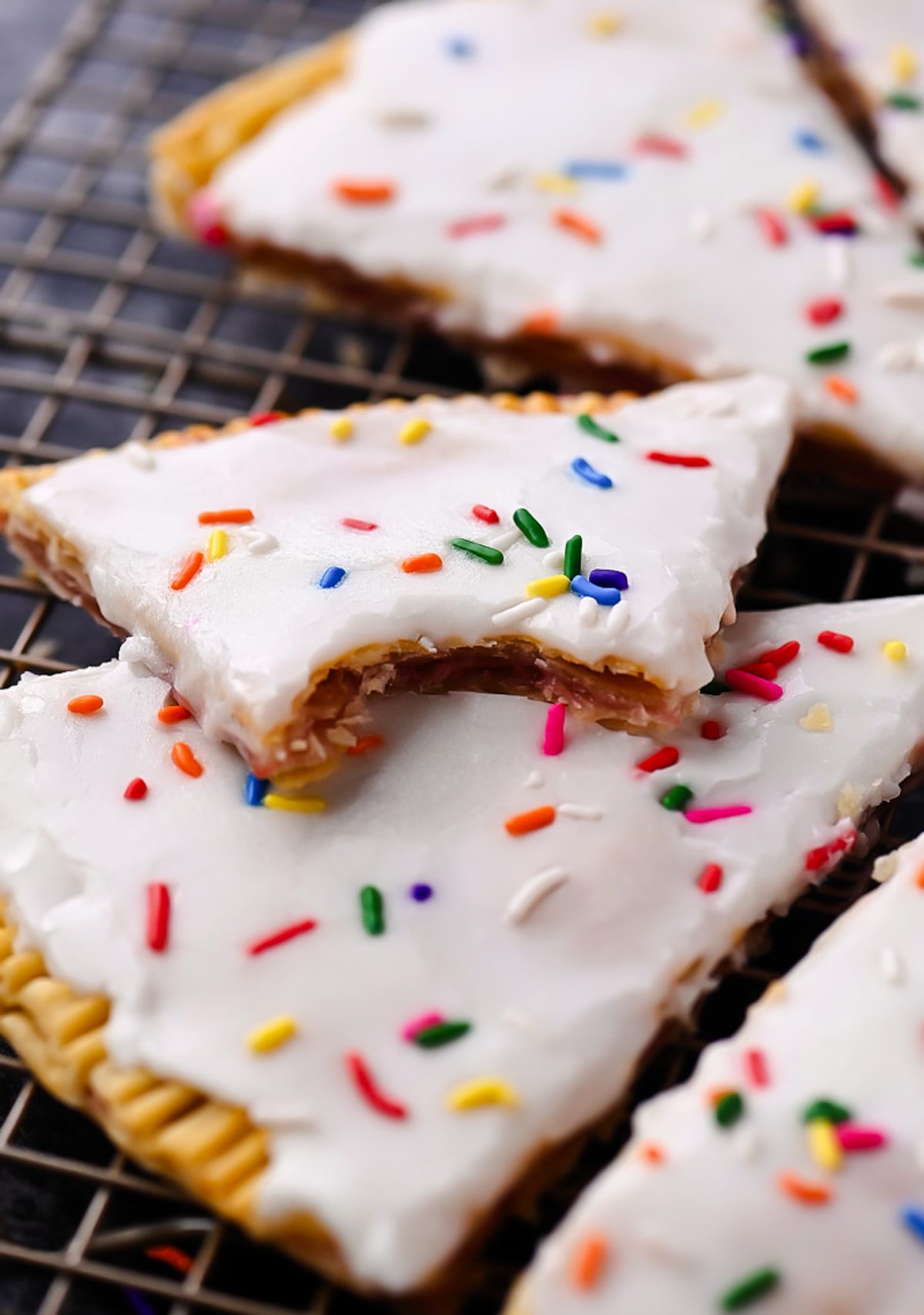 Giant Frosted Strawberry Pop Tart