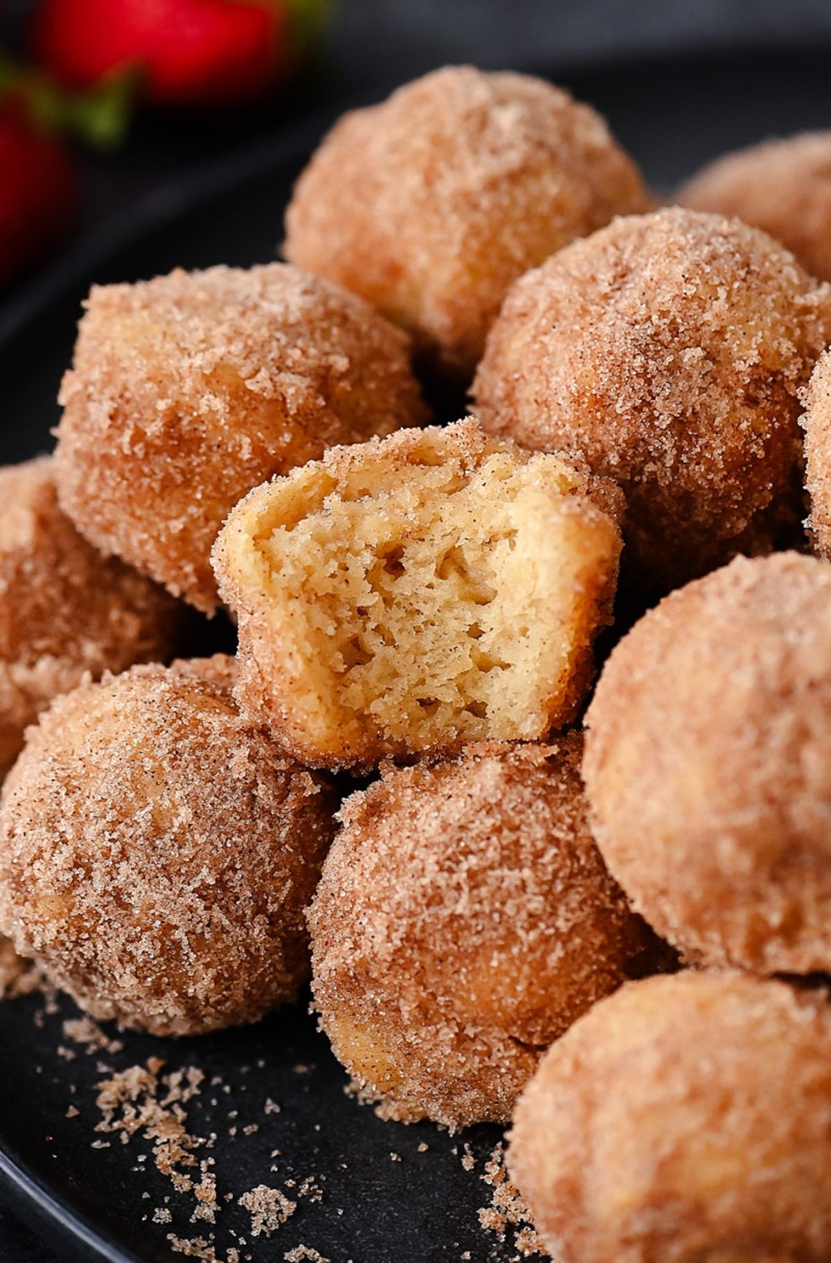 Mini Baked Cinnamon Sugar Donuts