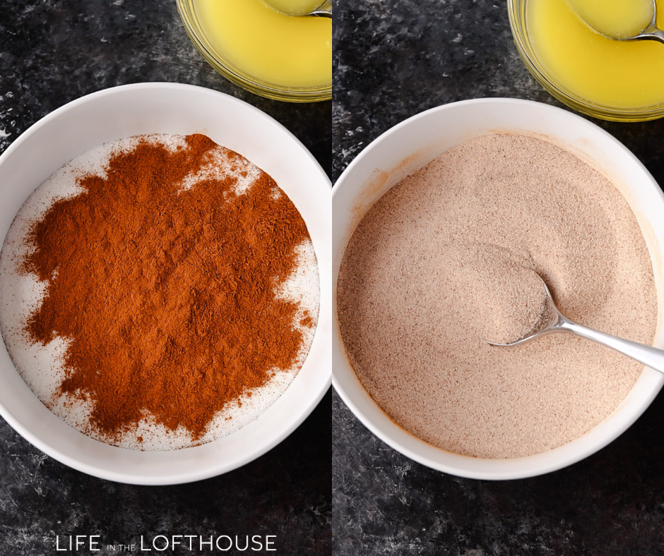 Mini Baked Cinnamon Sugar Donuts Step4