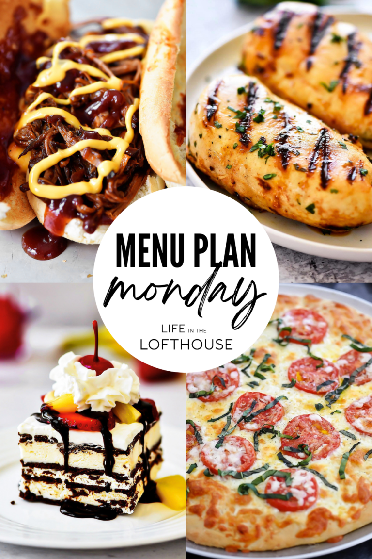 Menu Plan Monday is a collection of family favorite recipes from dinner to dessert.