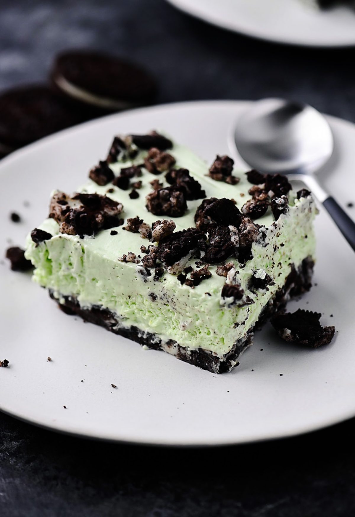 Pistachio Oreo Ice Cream Dessert