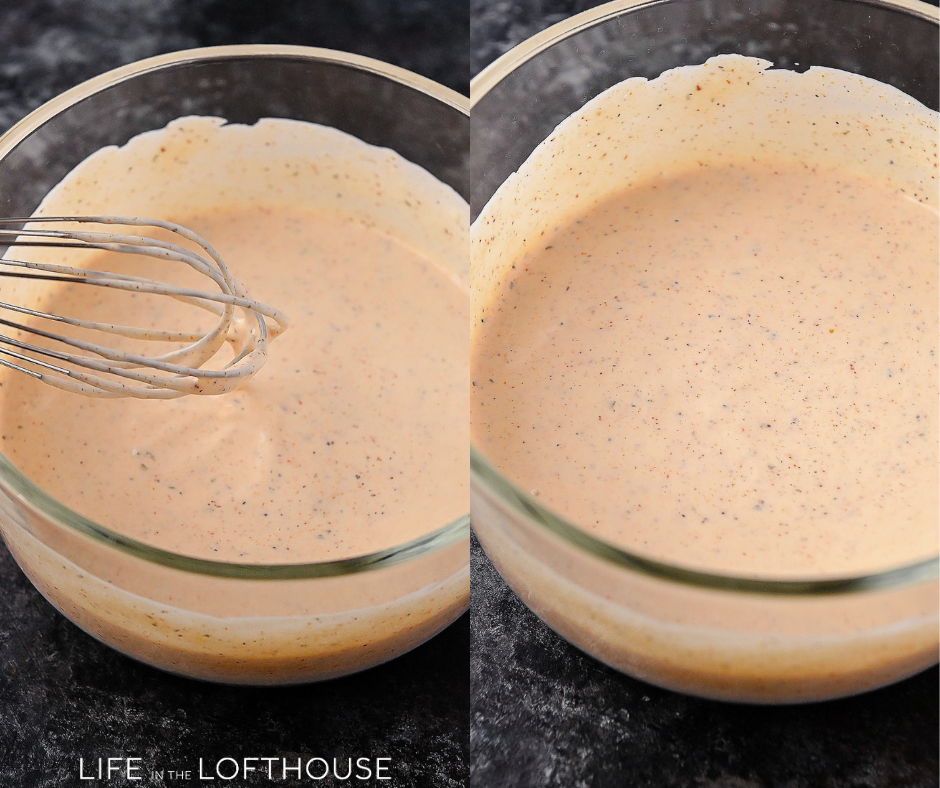 Copycat Cheesy Gordita Crunch Spicy Ranch Steps