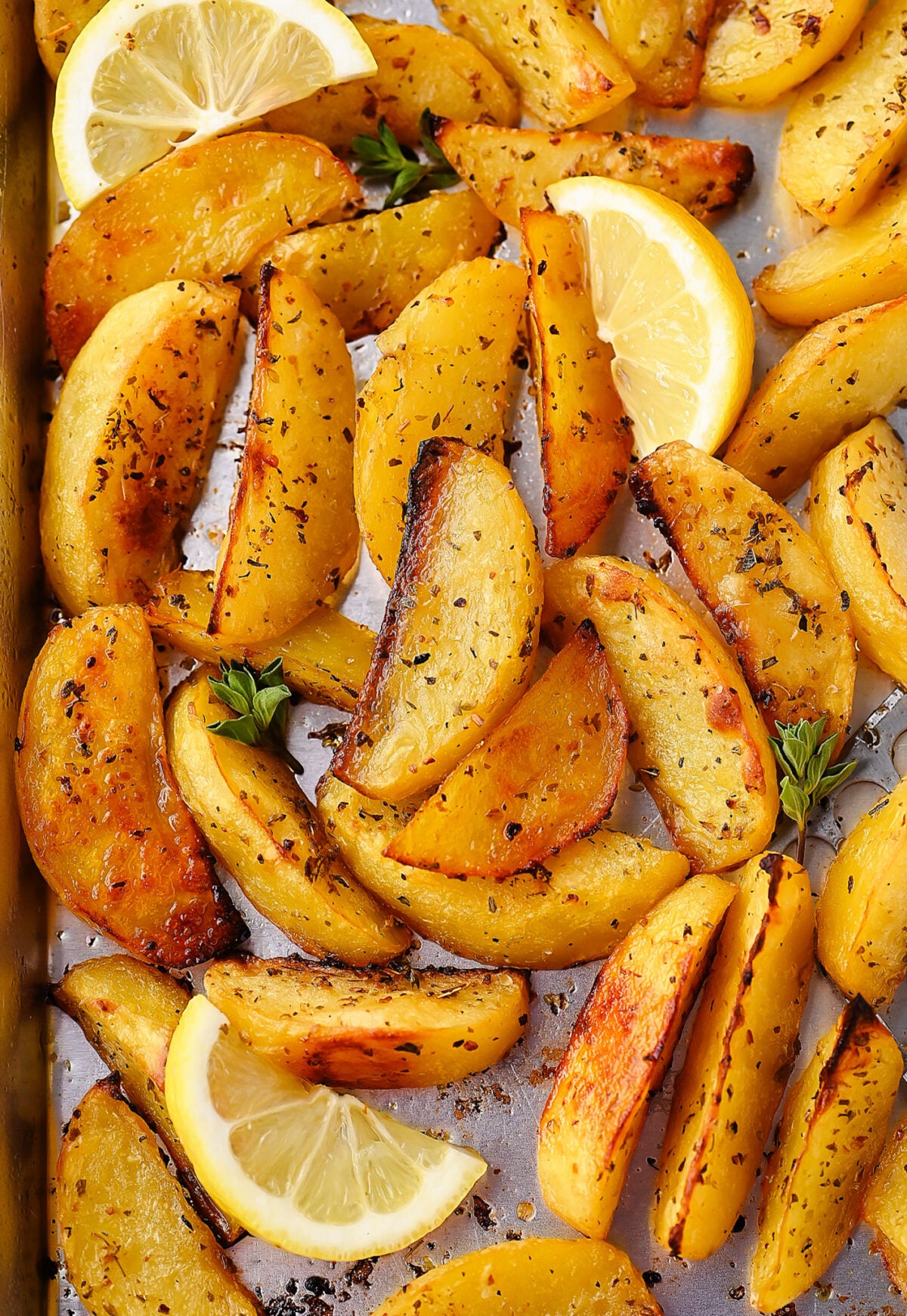 Greek Lemon Potatoes