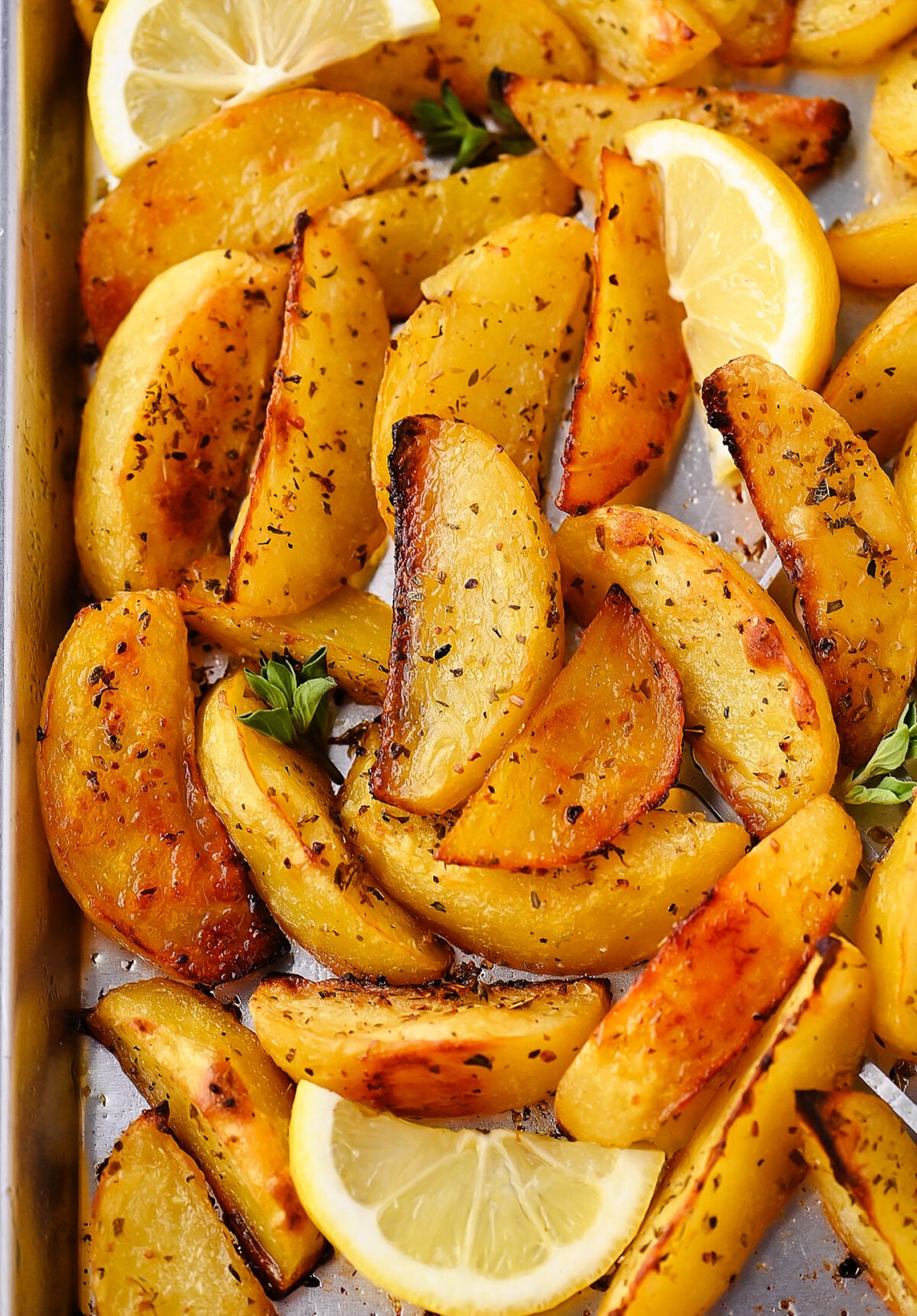 Greek Lemon Potatoes