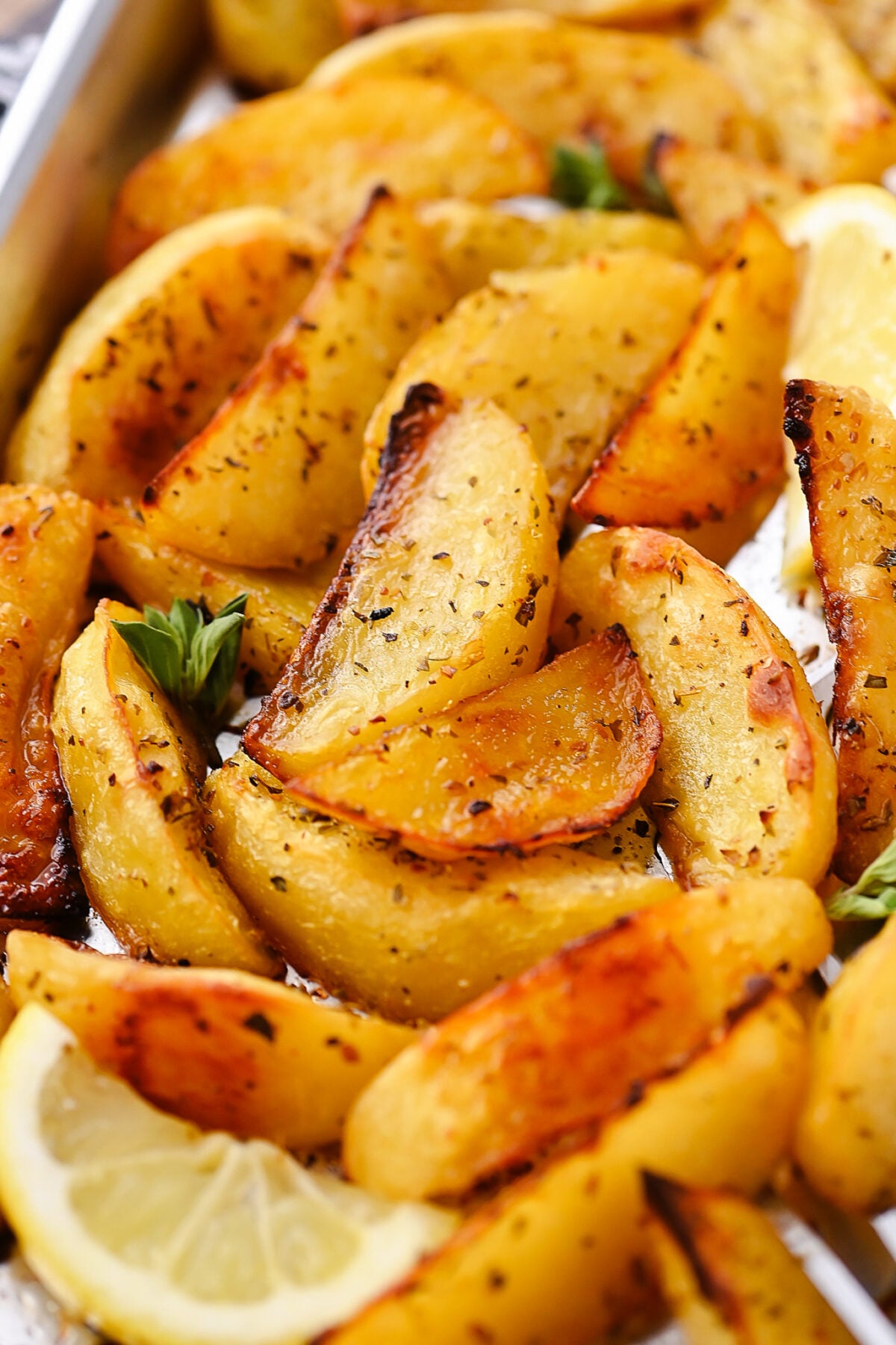 Greek Lemon Potatoes