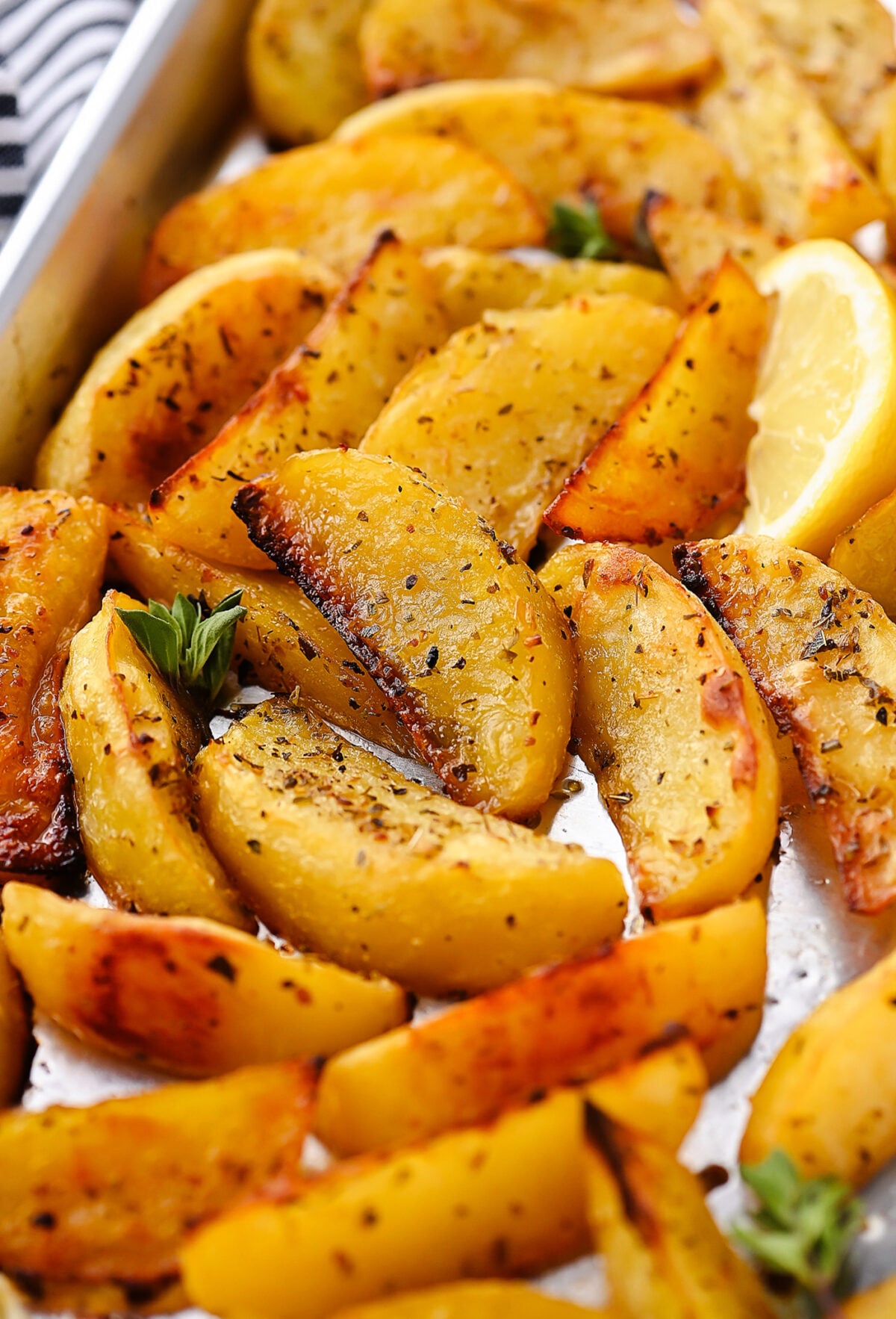 Greek Lemon Potatoes 